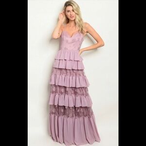 Ruffle Maxi Dress
